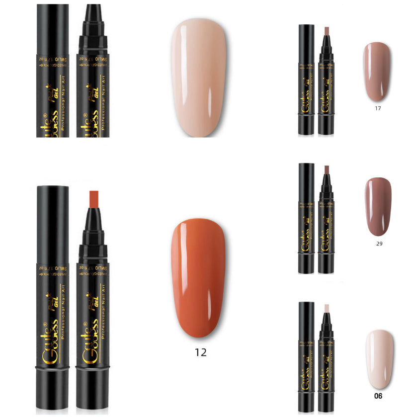 3-in-1 Nail Glue Pen – UV-Phototherapie Gel & starker Magnet für Cat-Eye, French & Water-Ripple Nägel – DIY Nail Tool