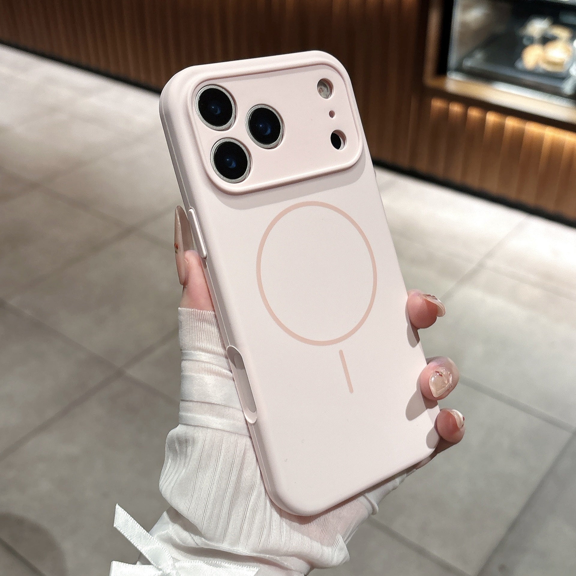 Liquid Silicone Magnet Case für iPhone 17 – Schutzhülle mit feinem Magnetring & Soft-Touch Oberfläche