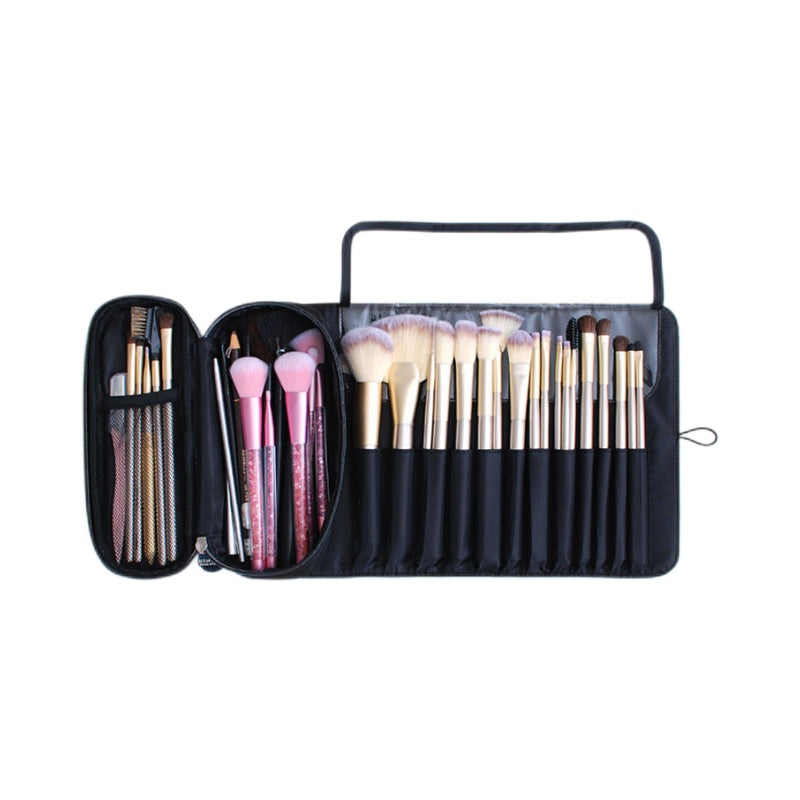 Große Make-up Pinsel Organizer Tasche – Multifunktionale Kosmetiktasche im Koreanischen Stil – Tragbare Beauty Tasche für unterwegs