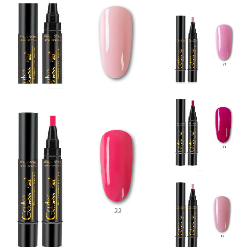 3-in-1 Nail Glue Pen – UV-Phototherapie Gel & starker Magnet für Cat-Eye, French & Water-Ripple Nägel – DIY Nail Tool