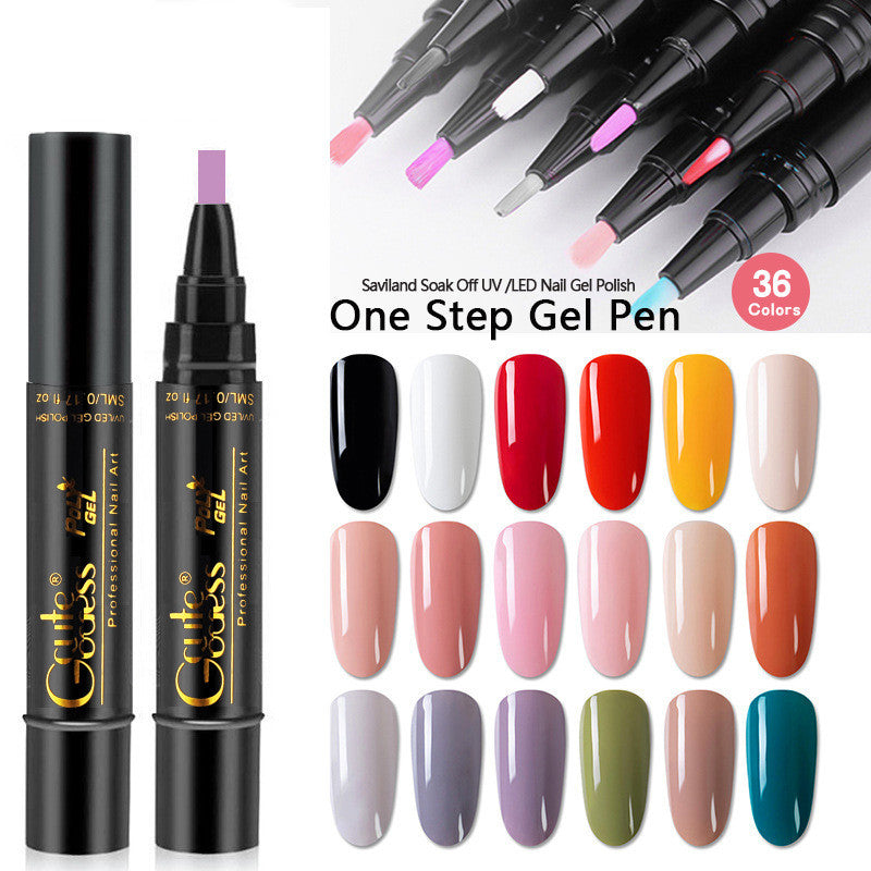 3-in-1 Nail Glue Pen – UV-Phototherapie Gel & starker Magnet für Cat-Eye, French & Water-Ripple Nägel – DIY Nail Tool