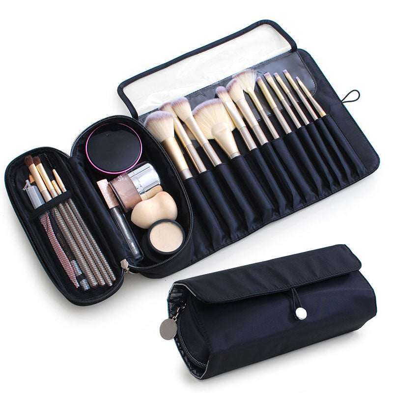 Große Make-up Pinsel Organizer Tasche – Multifunktionale Kosmetiktasche im Koreanischen Stil – Tragbare Beauty Tasche für unterwegs