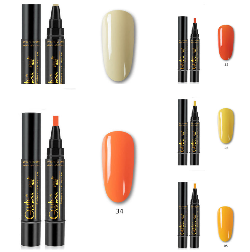 3-in-1 Nail Glue Pen – UV-Phototherapie Gel & starker Magnet für Cat-Eye, French & Water-Ripple Nägel – DIY Nail Tool